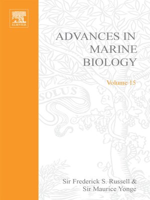 cover image of Advances in Marine Biology